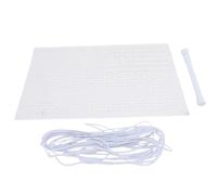 Taidda Kit di Protezione per Skimmer per Piscina, Corda di Lunghezza Regolabile, Tavola per Skimmer per Foglie per Piscina con Prevenzione del Blocco, Ideale per Laghetto Terrestre