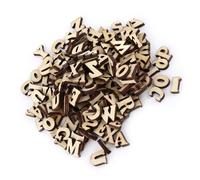 Taidda Lettere Dalla A Alla Z in Legno, 200 Pezzi, Numeri Sicuri Misti, Decorazioni Fai da Te, per Bambini, Giocattoli per L'apprendimento Precoce (Progettazione di lettere inglesi)