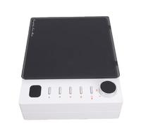 Taidda Lettore CD Portatile Bluetooth 5.1 con Telecomando Radio FM per Ufficio Domestico Batteria da 2600 MAh Supporta Uscita Audio USB MP3 (WHITE)