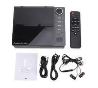 Taidda Lettore CD Portatile Bluetooth 5.1 con Telecomando Radio FM per Ufficio Domestico Batteria da 2600 MAh Supporta Uscita Audio USB MP3 (BLACK)