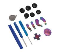 Taidda Levette in Metallo per Controller Serie 2, 6 Joystick di Scambio 4 Paddle 2 Cuscinetti D Parti di Ricambio, con Impugnature Testurizzate e Strumenti Regolabili, per un Core