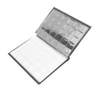 Taidda Libro per la Raccolta di Monete Guscio Resistente All'usura Comodo da Usare Gettoni per Badge Raccolta Rosso Marrone Scena applicabile: Collezionisti di Medaglie, Amanti dei Souvenir (BROWN)