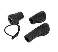 Taidda Manopole Ergonomiche Impermeabili per Acceleratore per Bicicletta Elettrica per Motore BBS02, Comodo Accessorio per Manubrio per Installazione a Sinistra da 22,2 Mm