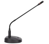 Taidda Microfono da Tavolo Capacitivo a Collo di Cigno con Riduzione Intelligente del Rumore per Webcast di Conferenze, ABS+metallo, 1 Set