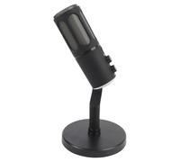 Taidda Microfono Dinamico per Streaming di Giochi, Microfono per PC con Acquisizione Precisa con Interfaccia XLR e Supporto Regolabile, da Tavolo per Podcasting per Canto, Interviste Dal Vivo