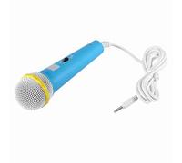 Taidda Microfono Giocattolo per Bambini, Microfono Magico per Bambini, Macchina per L'educazione della Prima Infanzia, Vari Colori, Regalo per (BLUE)