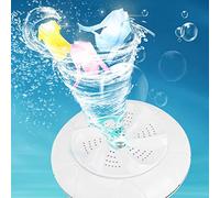 Taidda Mini Lavatrice Portatile a Ultrasuoni e Turbina Pulita per Viaggi e Lavanderia per Bambini - Alimentata Tramite USB, capacità 1 Kg (WHITE)