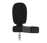 Taidda Mini Microfono a Condensatore Portatile per PC Telefono Cellulare, Microfono da Bavero Ad Alta sensibilità per Registrazione Vocale, Plug and Play in Lega di Alluminio per Ascolto di Musica