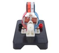 Taidda Modello di Elettromotore in Miniatura per Esperimenti Scientifici per Studenti, Modello di Generatore Fisico Educativo Durevole in Materiale di Ferro per Dimostrazioni in Classe (piccolo