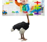 Taidda Modello Educativo Realistico di Statuetta di Struzzo Ideale per lo Sviluppo di abilità, Materiale in PVC