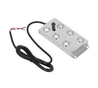 Taidda Nebulizzatore Ad Ultrasuoni a 6 Teste in Acciaio Inossidabile per Laghetti da Giardino DC45-48V, Design Resistente all'Acqua IP67, Idratazione Efficiente