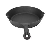 Taidda Padella in Ghisa Diffusione Uniforme del Calore Cottura Facile per le Tecniche Tradizionali Padella in Ghisa per Grill, Forno, Polli da Carne, per Amici e Familiari (20 cm/7,9 pollici)