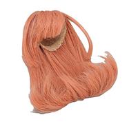 Taidda Parrucca da Bambola Snodabile 1/6 con Volume di Capelli Lucidi per lo Styling dei Capelli della Bambola, Adatta per Bambole da 15,5 a 17 Cm, in Seta Ad Alta Temperatura (Colore carota)