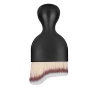 Taidda Pennello per Fondotinta Pennello per Base Dal Design Ergonomico Curvo per Applicazione di Trucco per Fondotinta Liquido 1 unità (GRAY)