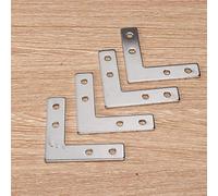 Taidda Piastra di Collegamento per Profili in Alluminio Durevoli da 20 Pezzi Elementi di Fissaggio in Acciaio Al Carbonio 2020 per Staffe per Display LCD e Serie di Catene di Montaggio, Piastra da