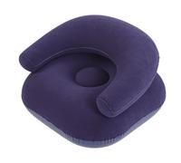 Taidda Poltrona Lounge Gonfiabile Comoda e Portatile con Braccioli per Sedili da Pavimento per Home Office Floccaggio in PVC per Soggiorno Camera da Letto per Adulti (blu navy)