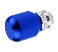 Taidda Pomello del Universale a Forma di Palla Rotonda per Auto Leva del in Metallo Resistente per Veicoli con Manuale Nero per gli Appassionati di Auto (BLUE)