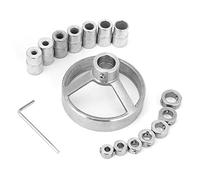 Taidda- Posizionatore di Perforazione per Fori Dritti, 16 Pezzi Guida Pratica per Trapano Lavorazione del Legno Punzonatrice Verticale 16PCS