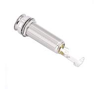 Taidda Presa Jack Pin Robusta in Rame per Pickup Ukulele per Chitarra Elettrica, Sostituzione Pickup Incorporata per Gli Amanti della Musica, Rame, Argento (SILVER)