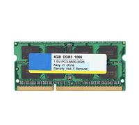 Taidda RAM DDR3, Modulo di Memoria per Notebook da 4 GB 1066 Mhz PC3 8500 204 PIN 1,5 V, con Chip di Alta qualità per compatibilità con Computer Portatili