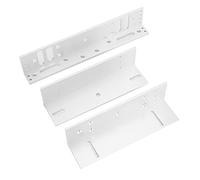 Taidda Resistente Supporto LZ in Argento per Serratura 280 Kg, Design Speciale per Porte con Apertura Verso L'interno, Adatto per Porte Singole o Doppie, Comoda Installazione Senza Attrezzi