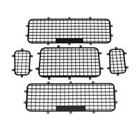 Taidda Reti di Protezione per Finestre in Metallo per Auto Cingolata -4 RC, Rete di Protezione per Auto RC Ecologica e Durevole, 5 Pezzi per Cingolata in Scala 1/10