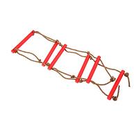 Taidda Scala da Arrampicata in Plastica per Bambini Attrezzature per Esercizi Divertenti per la Casa e Il Parco Divertimenti, Rossa, 78,7" Scaletta da Arrampicata per Bambini