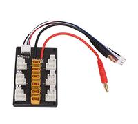 Taidda Scheda di Ricarica Parallela XT30 Adattatore di Espansione Caricabatteria di Bilanciamento Batteria di Alta qualità per IMAX B6, Spina XT30 1S-3S per 6 Batterie Ai Polimeri di Litio XT30,