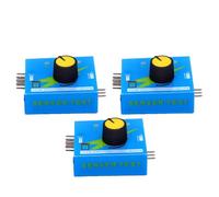 Taidda Set di 3 unità Tester Servo RC, Tester Multi Servo Digitale Portatile per un Facile Monitoraggio delle Prestazioni, Ideale per gli Appassionati di Modellismo