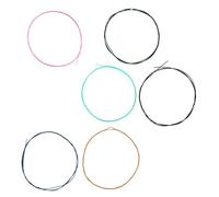 Taidda Set di Corde per Chitarra Classica Colorate Durevoli 6 Pezzi in Lega di Nylon a Tensione Normale per un Tono Brillante per gli Appassionati di Chitarra Lega di Nylon Come Immagini 13 G 6