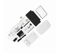 Taidda Set di Sostituzione del Kit di Riparazione della Copertura della Custodia Completa 3DS XL per Console 3DSll, Materiale Durevole, Ideale per Giocatori e Appassionati di Fai da Te (WHITE)