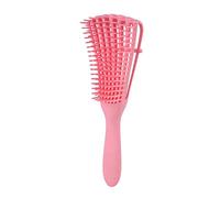 Taidda Spazzola Districante Universale a 8 File Spazzola per Capelli con Pettine Rimovibile, Funzione Massaggio per Donna, Afro-americana - Leggera (PINK)