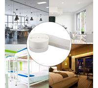 Taidda Striscia Sigillante Autoadesiva da 45 Mm Resistente Al Freddo e Al Calore per Porte e Finestre 5M Previene gli Insetti Dalla Polvere del per la Gomma Siliconica Domestica (WHITE)