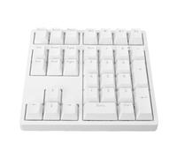Taidda Tastierino Numerico Meccanico Tastierino Numerico a 34 Tasti USB Cablato con Retroilluminazione RGB Interruttore Blu e Cavo Staccabile di Tipo C per Laptop PC Desktop Mac O (WHITE)