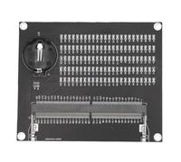 Taidda Tester di Memoria DDR5, Strumento Diagnostico RAM per Laptop SO DIMM a 262 Pin con Indicatori Luminosi a LED, per Tecnici IT Riparazione Computer Rilevamento Errori Memoria