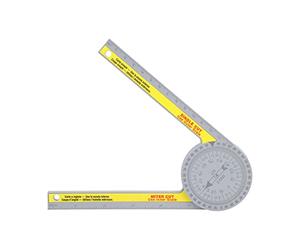 Taidda Troncatrice Ruotabile a 360° Goniometro Cercatore Angolare Portatile Leggero per FalegnameCalcolo Preciso Dell'angolo per Impianti Idraulici