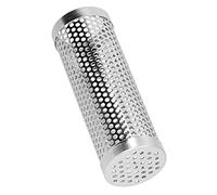 Taidda Tubo da Fumo Durevole di Grande capacità per Affumicatore a Pellet per Barbecue, Fori Diffusori per Campeggio All'aperto, Tubo da Fumo in Acciaio Inossidabile 304 per Fumatori, Griglie, Gas e