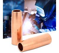 Taidda Ugello per Lavorazione di Precisione da 2 Pezzi 21-50 1/2 Pollice per Pistola per Saldatura MIG da 100 Litri, Ugello Resistente Al Calore per Saldatori