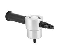 Taidda Utensile da Taglio a Doppia Testa per Roditrice per Metalli per Attacco per Trapano Elettrico per il Taglio dei Metalli, Roditrice Manuale per Lamiera per Risparmiare Manodopera per gli