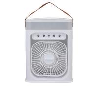 Taidda Ventilatore per Condizionatore Portatile, Raffreddatore d'aria Evaporativo con Presa USB con Umidificatore, 3 velocità, Timer Regolabile 1/2/3H per Tavolo da Ufficio Domestico