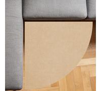 Taidianolp Personalized Corner Rugs Customized Pattern,Beige Decorative Corner Sofa,Custom,140 x 140 cm,Indoor Home Decorations Rug for Makeup Vanities Table Decor