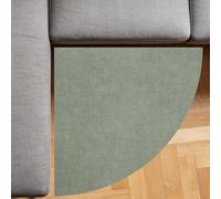 Taidianolp Personalized Corner Rugs Customized Pattern,Sage Green Decorative Corner Sofa,Custom,130 x 130 cm,Soft Rug for Bedroom Indoor Carpets Home Office Decor