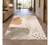 Taidianolp Tappeto Sala da Pranzo Salotto,Moderno Floreale Astratto Multicolore Verde Grigio Rosa Marrone 180 x 270 cm,Antiscivolo Tappeti Design Decorazioni Soggiorno, Camera da Letto,