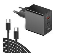 TAIFU Fast Charging 45W USB C Caricabatteria Rapido Compatibile con iPhone 15/iPhone 15 Plus/iPhone 15 Pro Max, Samsung Galaxy S24, S23+/S23 Plus/S23 Ultra, S22/S22+/S22 Ultra Alimentatore Caricatore