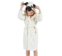 Taigood Ragazze Accappatoio Morbido Pile Robe con Tasche, Cute Cartoon Modello di Stile, Cane