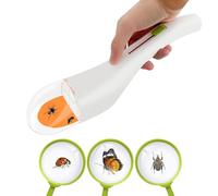 TAIHOBO Attrezzo Cattura Insetti Vivi, Trappola per Ragni e Insetti, Cattura Ragni con Lente D'ingrandimento per Bambini, per Osservare Gli Insetti Nelle Vicinanze e Poi Rilasciare Nuovamente