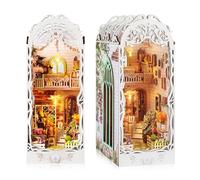 TAIHOBO The Book Nook, Booknook Diorama, 3D Miniature da Costruire con Mobili, Casa Delle Bambole in Legno Fai Da Te per Adulti e Adolescenti, per Decorare la Libreria e Fare Regali Creativi