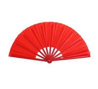 Taiji Gongfu - Ventola in plastica a forma di osso, per Kung Fu Tai Chi, effetto sonoro, per performance e fitness, confezione da 2