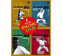 TAIJI KASE Vol-1, 2, 3 & 4 Set SPECIALE Old School Shotokan JKA Seminari