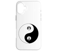Taiji Yoga Qi Gong Tao simbolo Yin Yang Buddha Custodia per iPhone 16 Plus